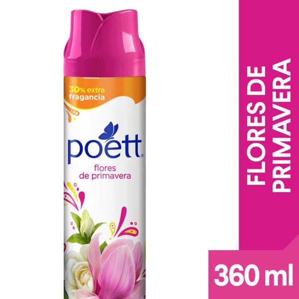 Desodorante de Ambiente Poett Flores de Primavera 360ml.