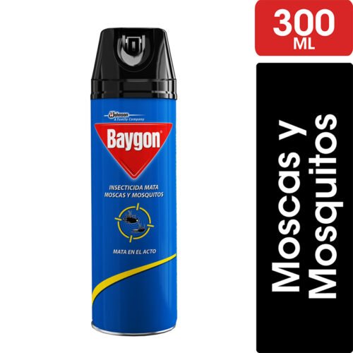 Insecticida Baygon Moscas y Mosquitos 300cc.