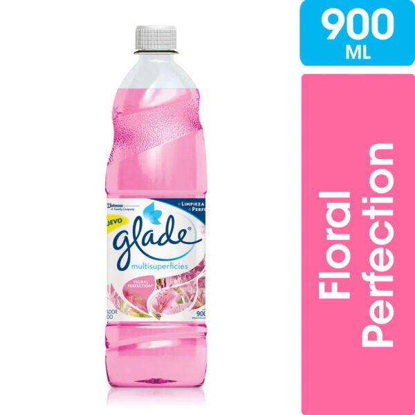 Limpiador Líquido Glade Multisuperficies Floral Perfection 900ml.