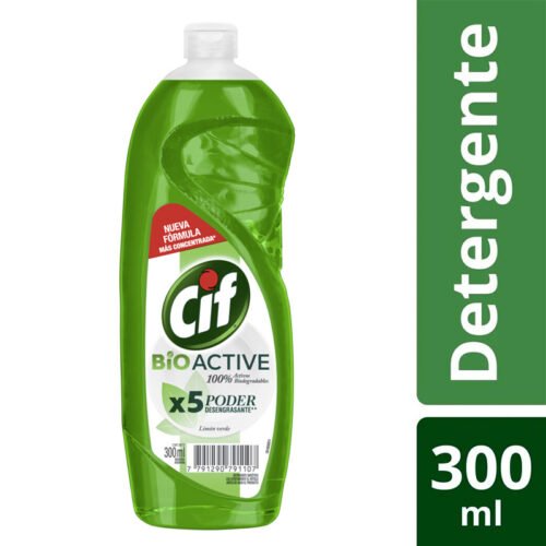 Detergente Cif Bio Active Limón Verde 300Ml