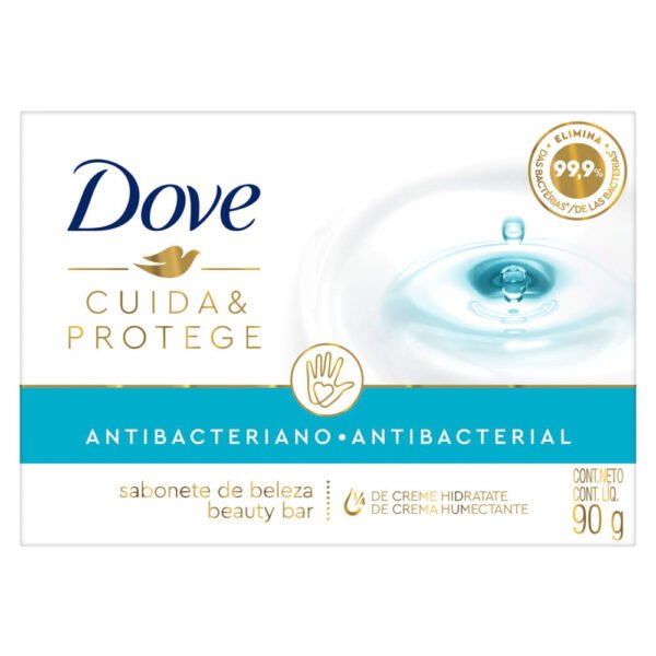 Jabón Tocador Dove Antibacterial 90Gr