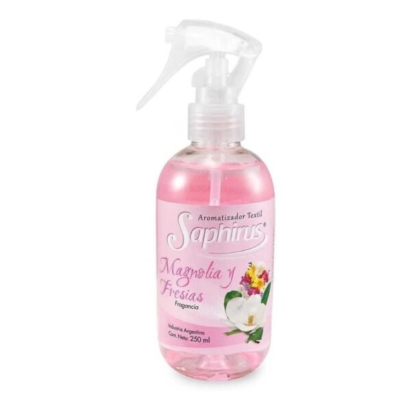 Aromatizante Textil Saphirus Magnolia y Fresias 250Ml