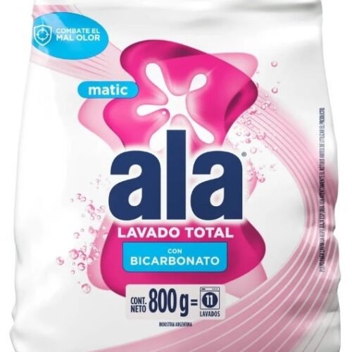 Jabón en Polvo Ala Bicarbonato 800gr Matic