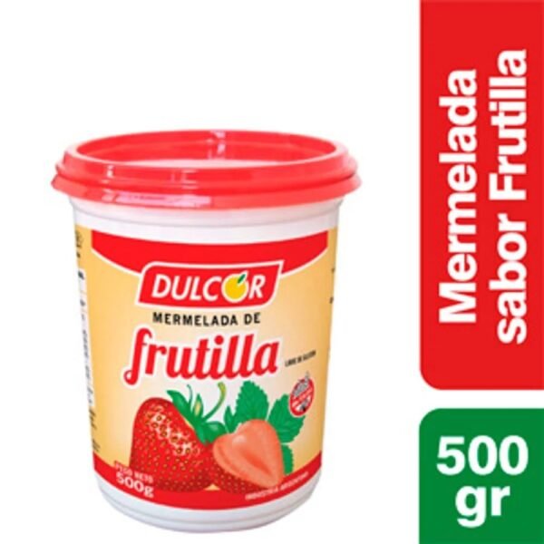 Mermelada Dulcor Frutilla 500Gr