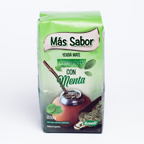 Yerba Compuesta con Menta Mas Sabor 500gr