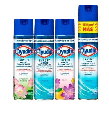 Desinfectante Aerosol Ayudin 332Ml