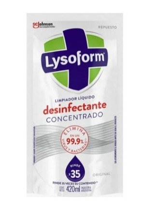 Desinfectante Concentrado Lysoform 420Ml