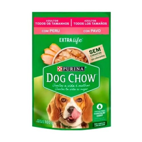 Pouch Dog Chow Adulto Pavo