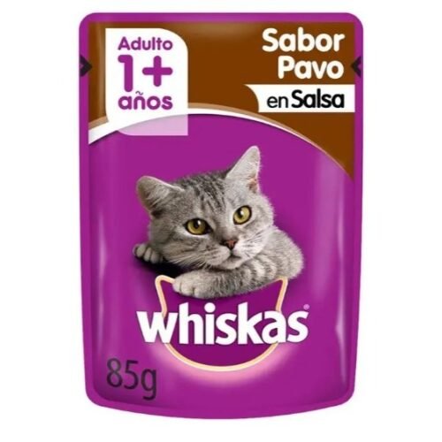 Pouch Whiskas Adulto Pavo