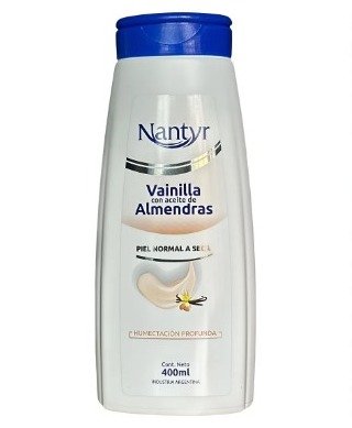 Crema Corporal Nantyr Vainilla con aceite de almendras 400ml