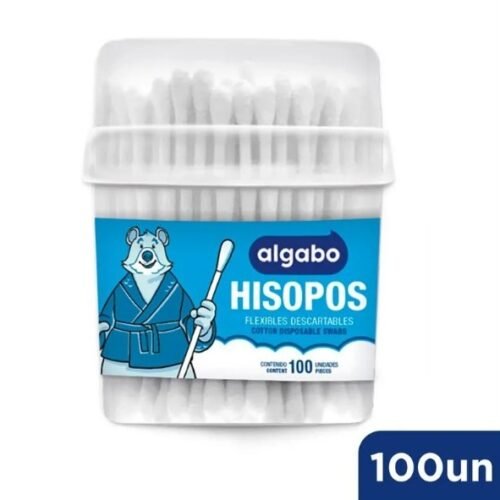 Hisopos Algabo Pote 100un.