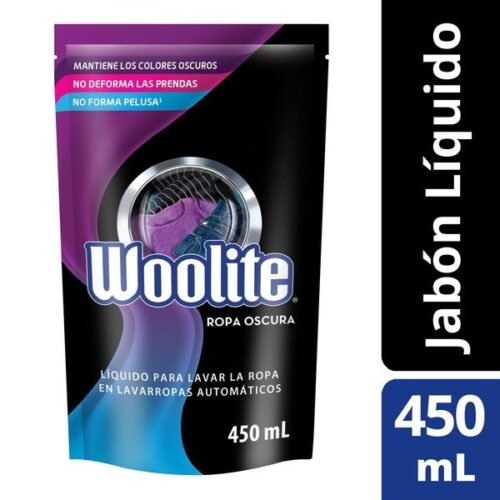 Jabón Líquido Ropa Oscura Woolite 450ml