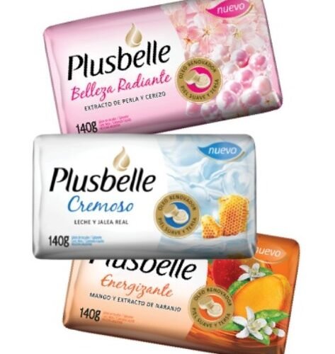 Jabon Tocador Plusbelle 125gr (Variedades)