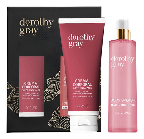 Set Crema Corporal Hidratante 250gr + Body Splay 200ml